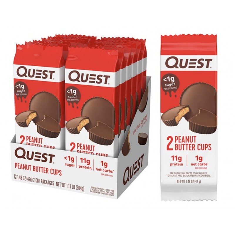 Quest Nutrition Peanut Butter Cups 42 g foto